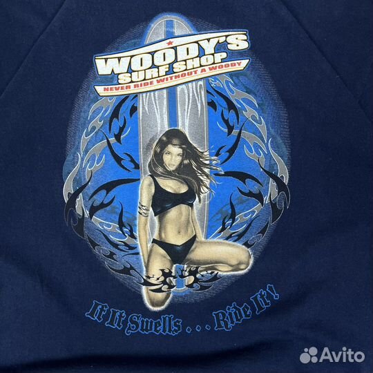 Футболка Винтаж 90х Woody's Vintage Hanes Gildan