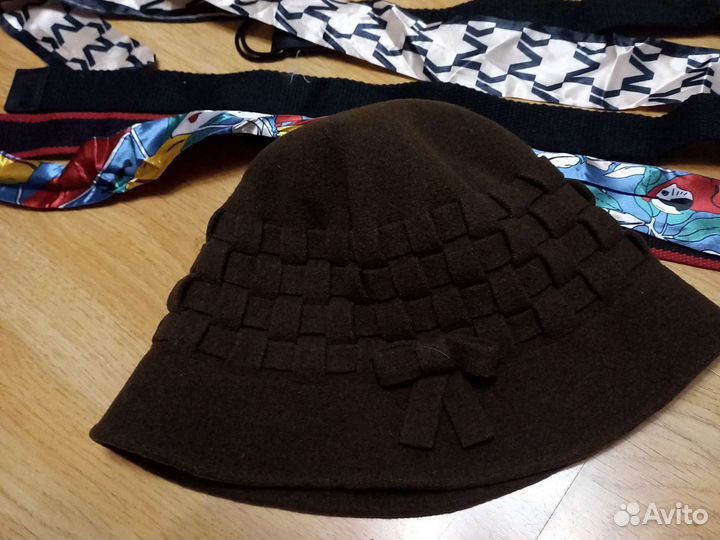 Шляпка и поясы летние