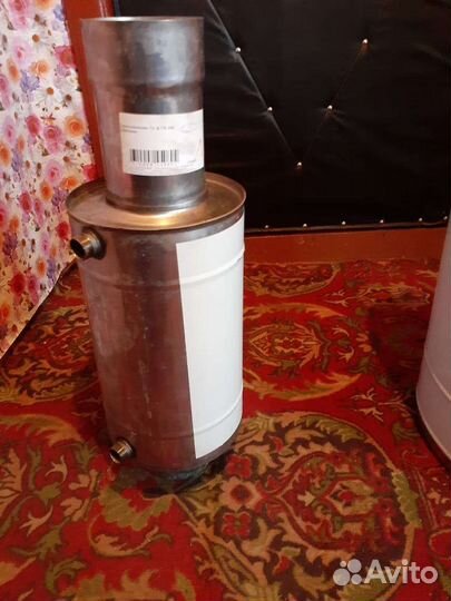 Теплообменник 7 литров. Бак для теплообменника 60л