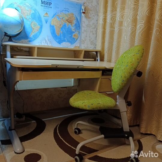 Детская парта pondi и детское кресло pondi
