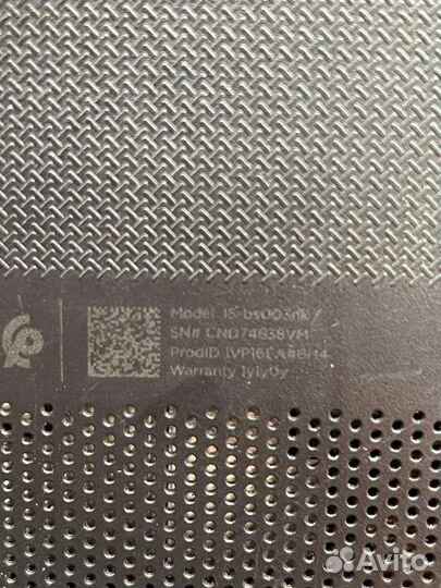 HP 15-bs003nk