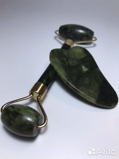 Роллер и скребок гуаша