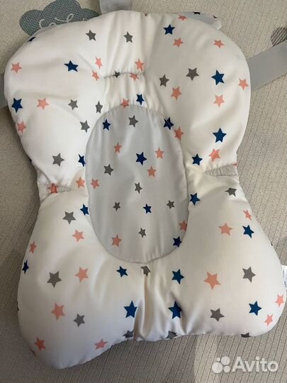 Детская ванночка с матрасиком, термометром