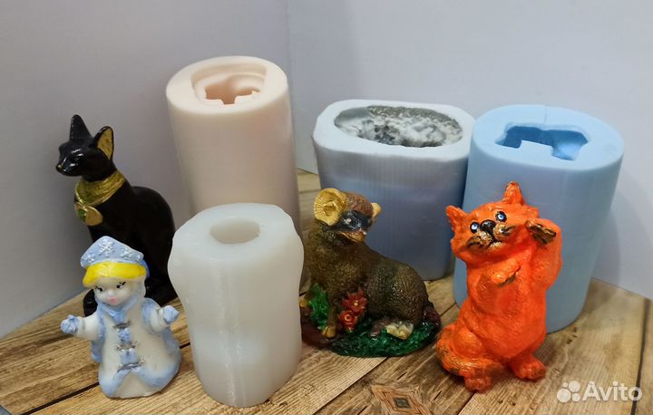 Форма для мыла и гипса