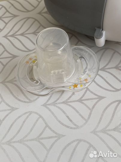 Пустышка avent 0-6 Контейнер lubby