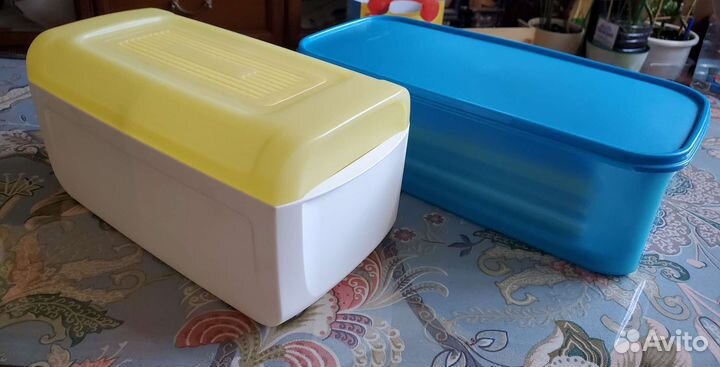 Посуда tupperware хлебница, контейнер супер-звезда