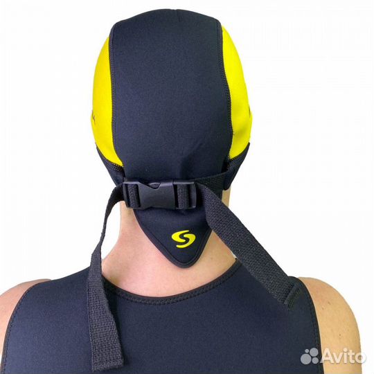 Бандана неопреновая Scorpena Лимонная, S/M