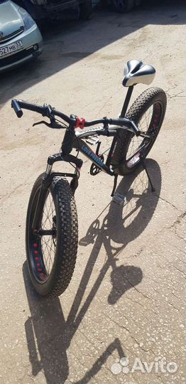 Велосипед фэтбайк алюминиевая рама