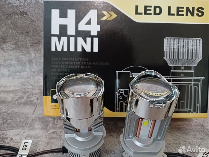 A3 мини LED линзы цоколь H4(MTF expert)