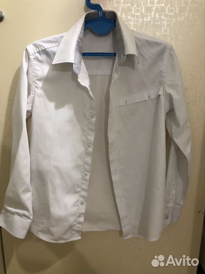 Рубашка школьная 128