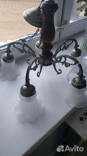 Люстра 5-рожковая