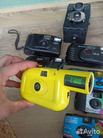 Нерабочие пленочные фотоаппраты, цена за все
