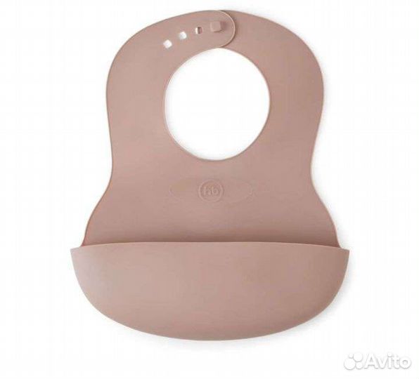 Нагрудник силиконовый новый Happy Baby