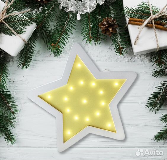 Светильник детский звезда игрушка подарок