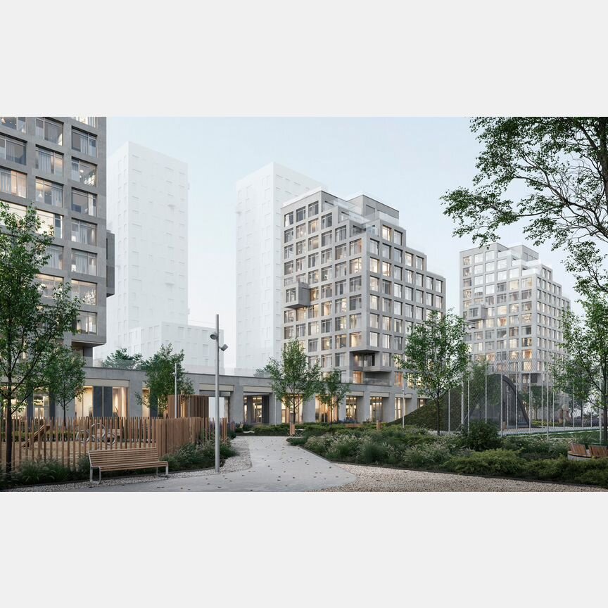 Квартира-студия, 23,1 м², 11/19 эт.