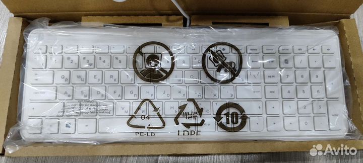 Клавиатура HP белая
