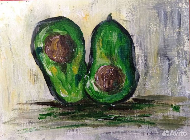 Картины акрилом на холсте