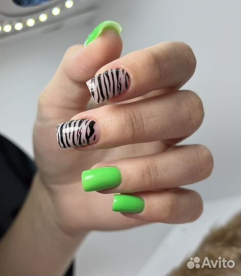 Маникюр, гель-лак, коррекция, наращивание