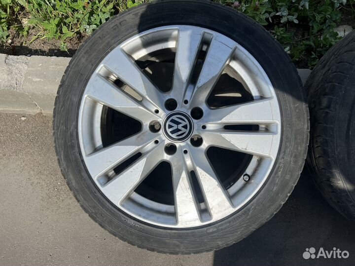 Диски Мерседес оригинал 17 разноширокие 7.5 8.5