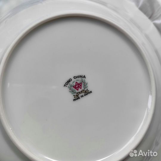 Тарелки фарфор japan СССР розы