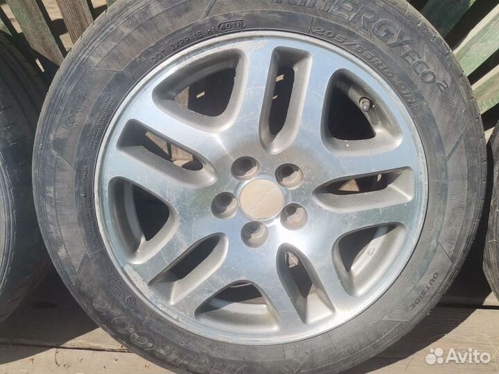 Литье диски r16 5x100, резина на докат