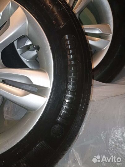 Комплект летних колес r17 continental