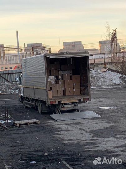 Грузоперевозки 3т 5т 35м3 12 паллет гидроборт