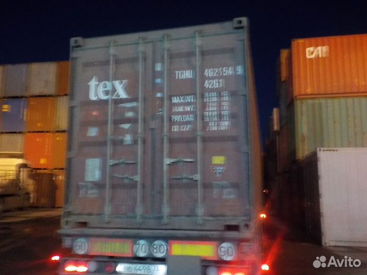Контейнер 40 футов б/у tghu4621549
