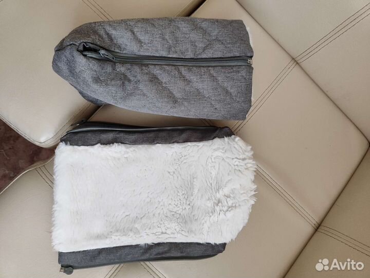 Муфта варежки на коляску санки