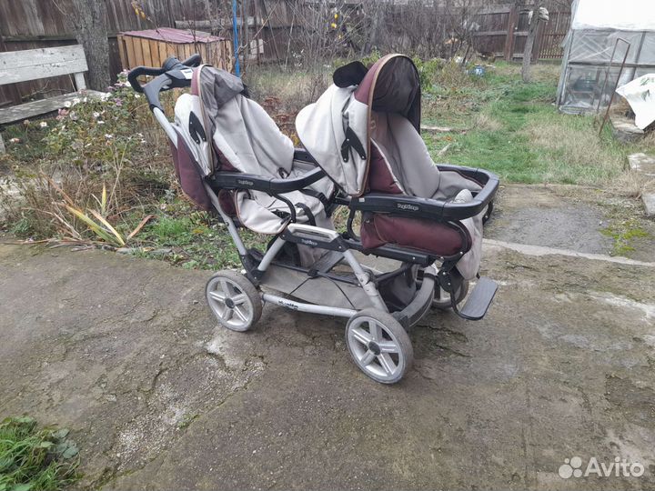 Коляска для двойни
