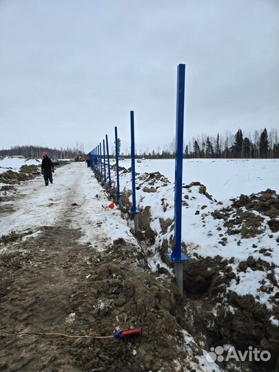 Винтовые сваи, монтаж, продажа