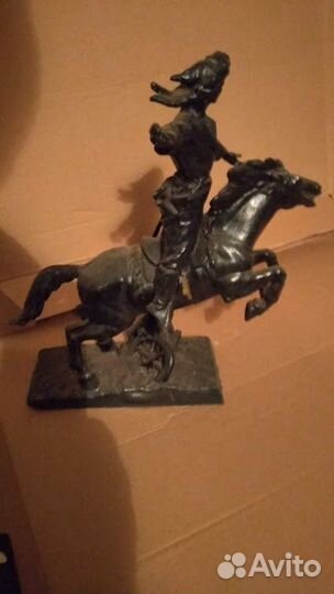 Сувенир чугунная статуэтка Салават Юлаев