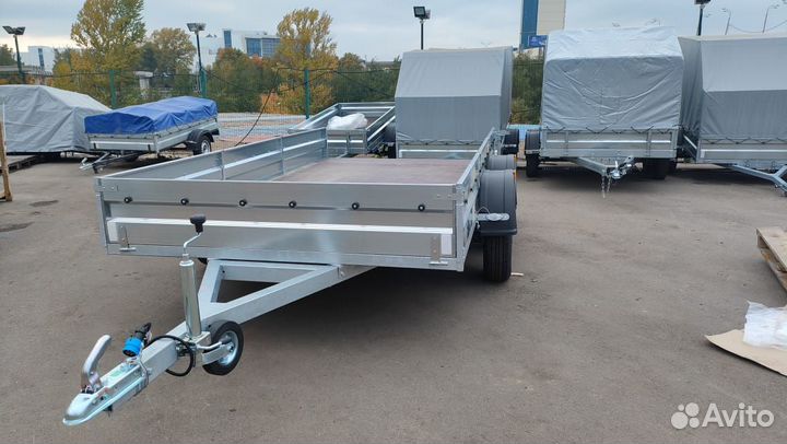 Прицеп легковой двухосный 3,5 метра