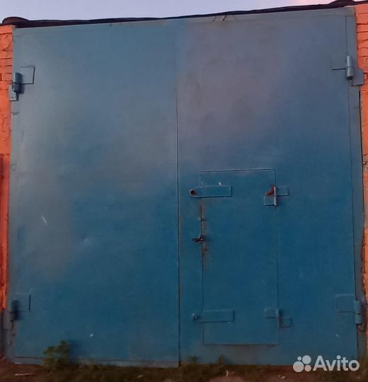 Ворота гаражные металлические бу