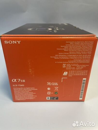 Sony Alpha A7S III Body новая, русское меню