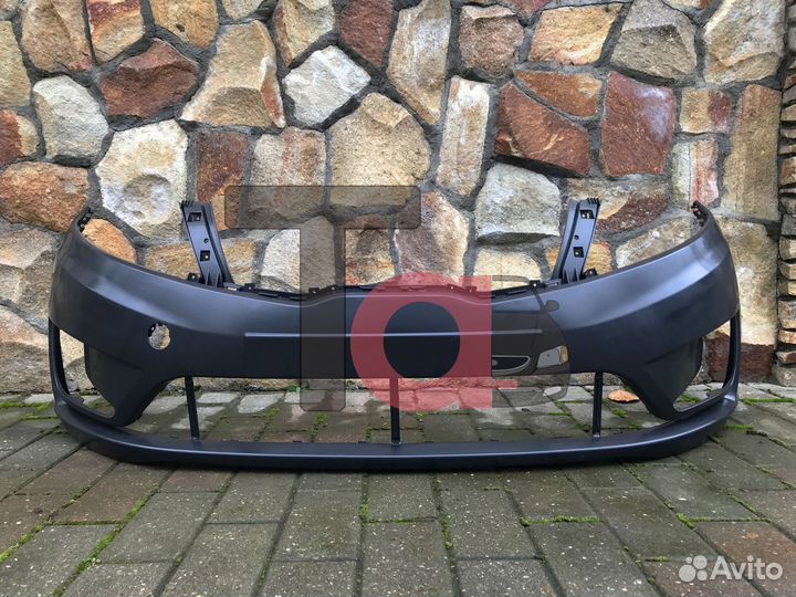 Передний бампер Киа Рио 3 2011-2014