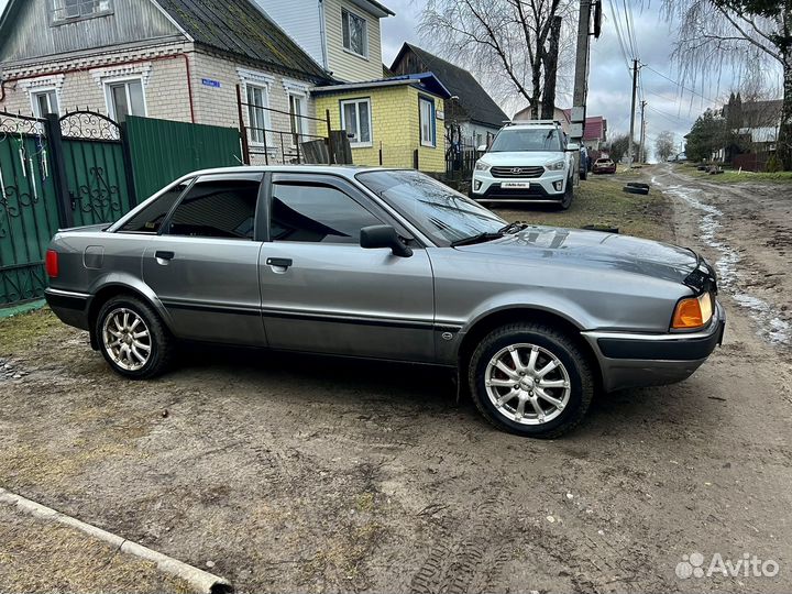 Audi 80 2.0 МТ, 1993, 363 000 км