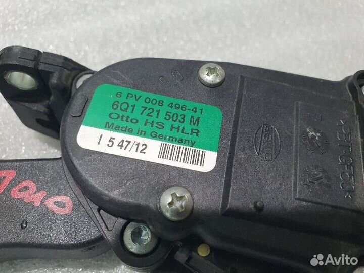 Педаль газа VW Polo 5 (2009 - 2015) 6Q1721503M