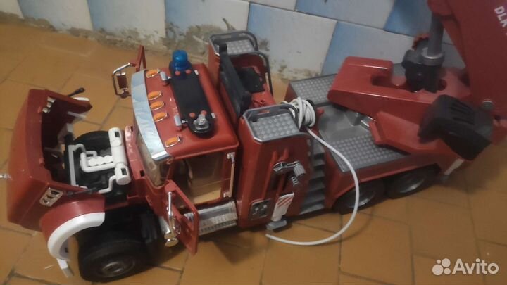 Пожарная машина bruder большая