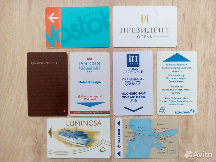 Карты пластиковые наборами