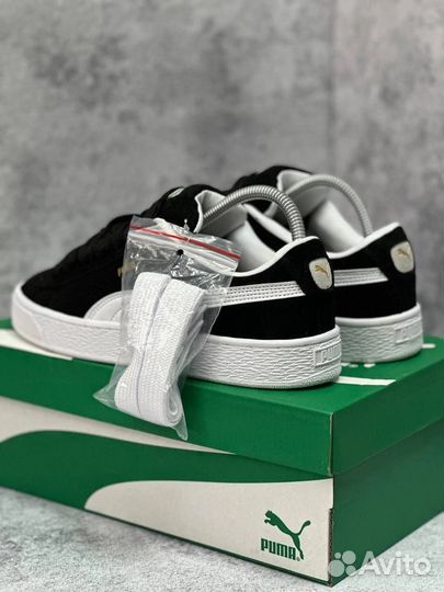 Puma Suede Black White