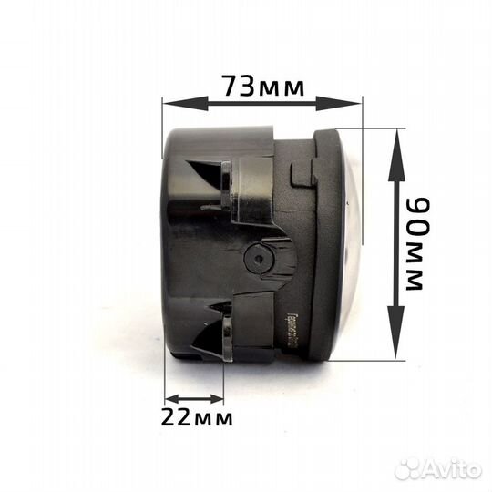 LED птф Crilinе EMS Mitsubishi L200