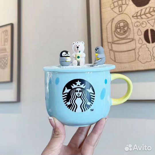 Новая кружка Starbucks с крышкой