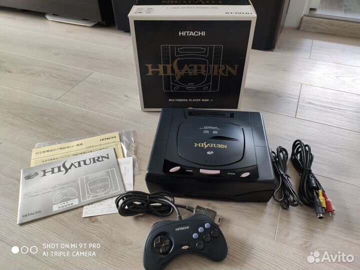 Hitachi HiSaturn в полном комплекте регион ntsc-J