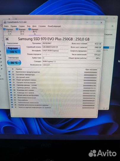 Samsung 970 evo plus 250