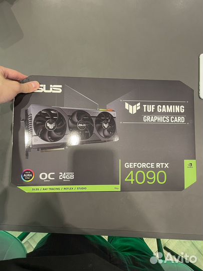 Видеокарта asus tuf gaming Gefors rtx4090 24GB OC
