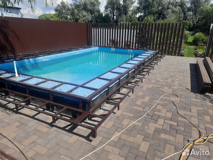 Террасная доска дпк+ монтаж