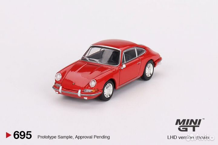 Porsche 901 1963 Signal Red Tsm 1:64