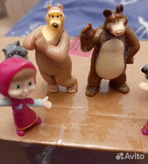 Маша и медведь Kinder surprise Киндер сюприз 8 шт