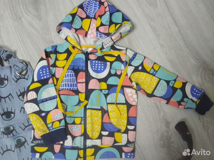 Джинсовый комбинезон для девочки